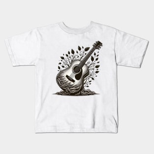 Nature guitar Kids T-Shirt